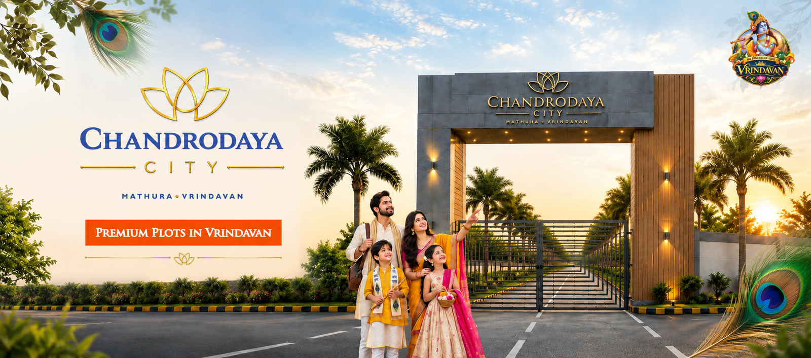 Chandrodaya City Peacock Gateway